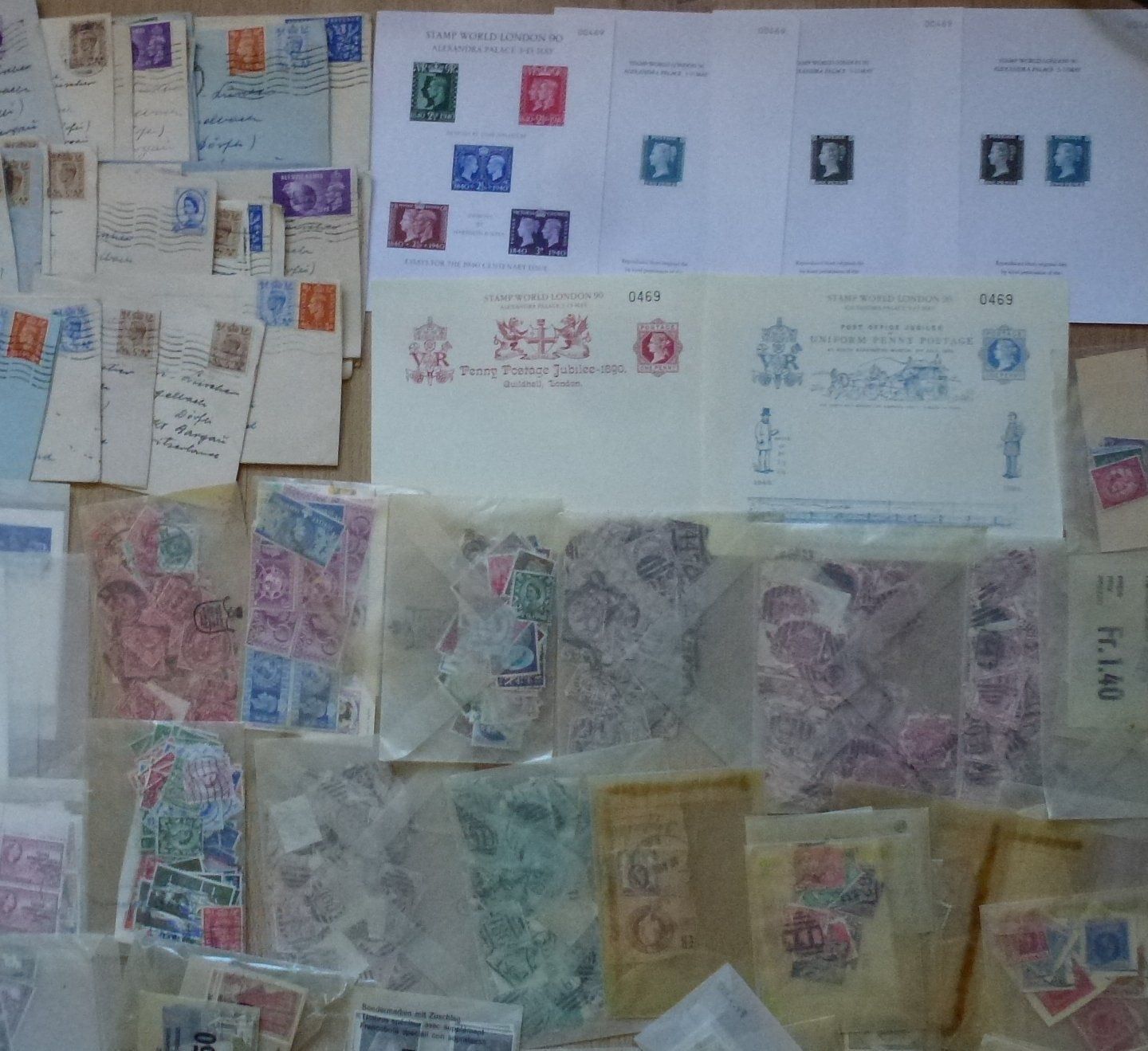 Alle Briefmarken: Dupletten Sammlung aus England ab uralt – Gebraucht aus Walkringen von Casablanca777 4