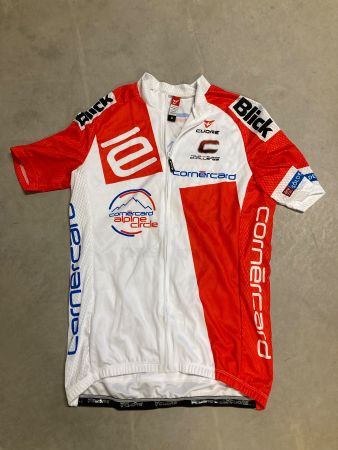 Velo-Trikot Cornercard Alpine Circle, Grösse S