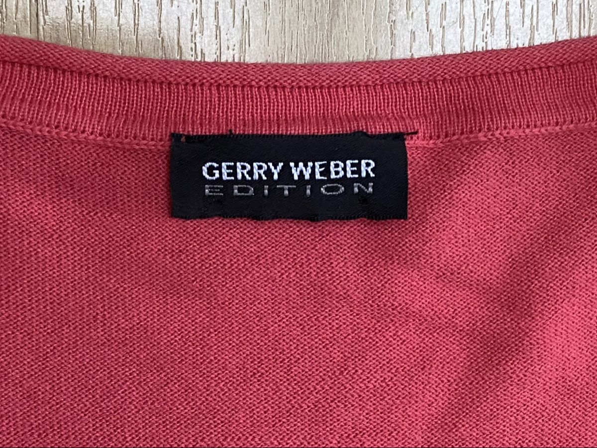 Gerry Weber Maglioni & Felpe: Gerry Weber Pullover Gr.L himbeer-rot Baumwolle  – Nuovo (secondo la descrizione) da Buochs venduto da H16 1