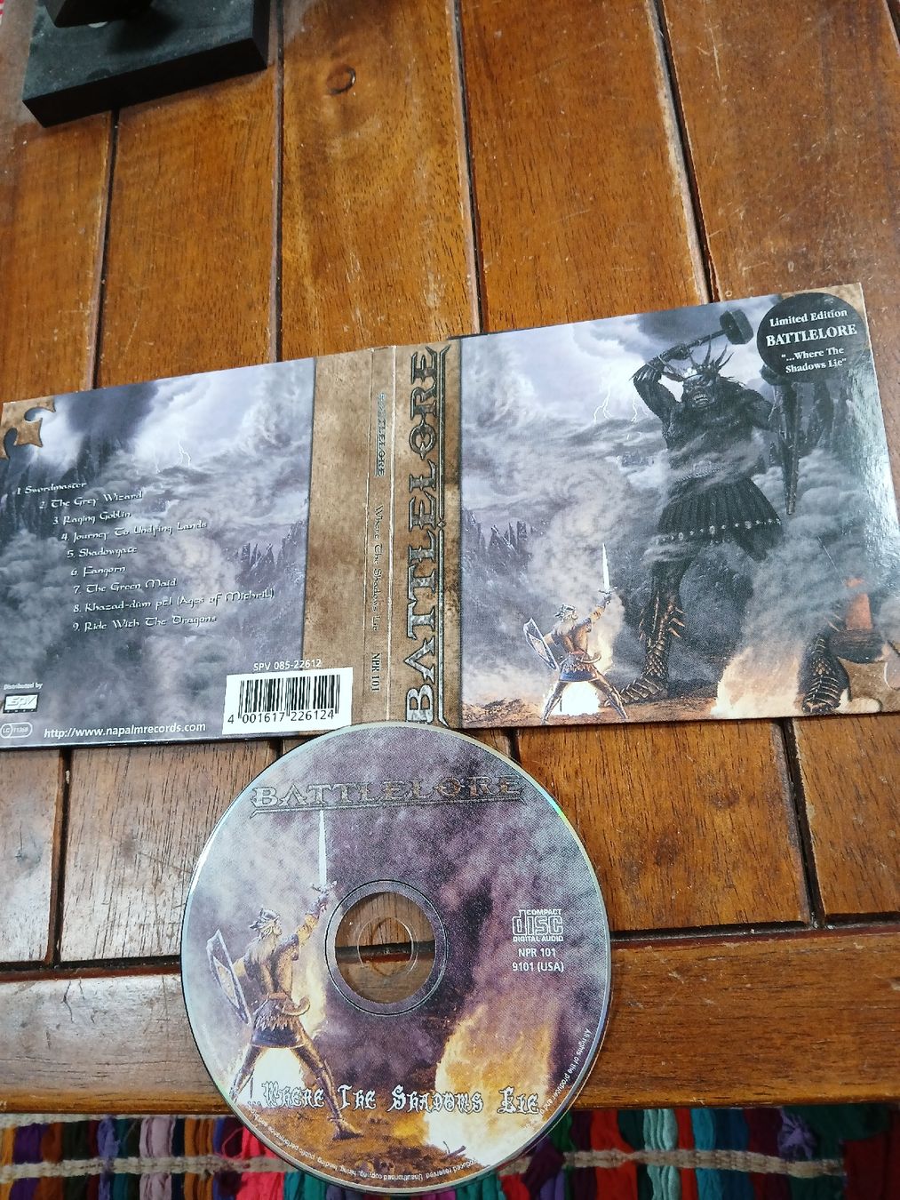 CD: battlelore - where..(digi ltd) – Usato da St-Cergue venduto da VeganWarrior