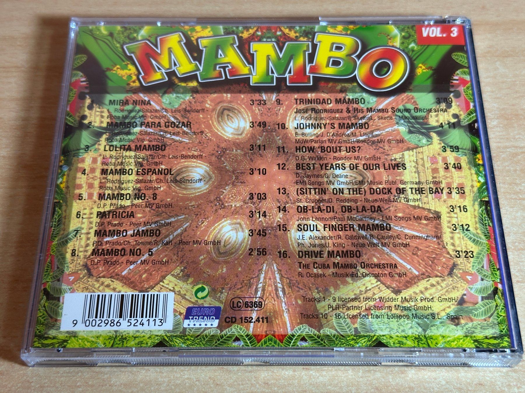 CD: Various – Mambo - 3 CD – Usato da Rikon im Tösstal venduto da Alpenmutz 6