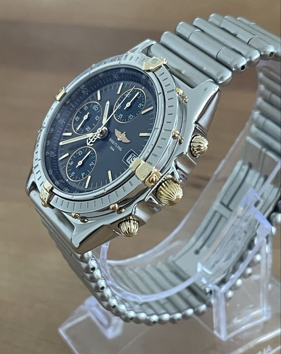 Breitling Orologi: bei BREITLING revidierter Chronomat Automatic Chronographe – Usato da Embrach venduto da Canderau 4
