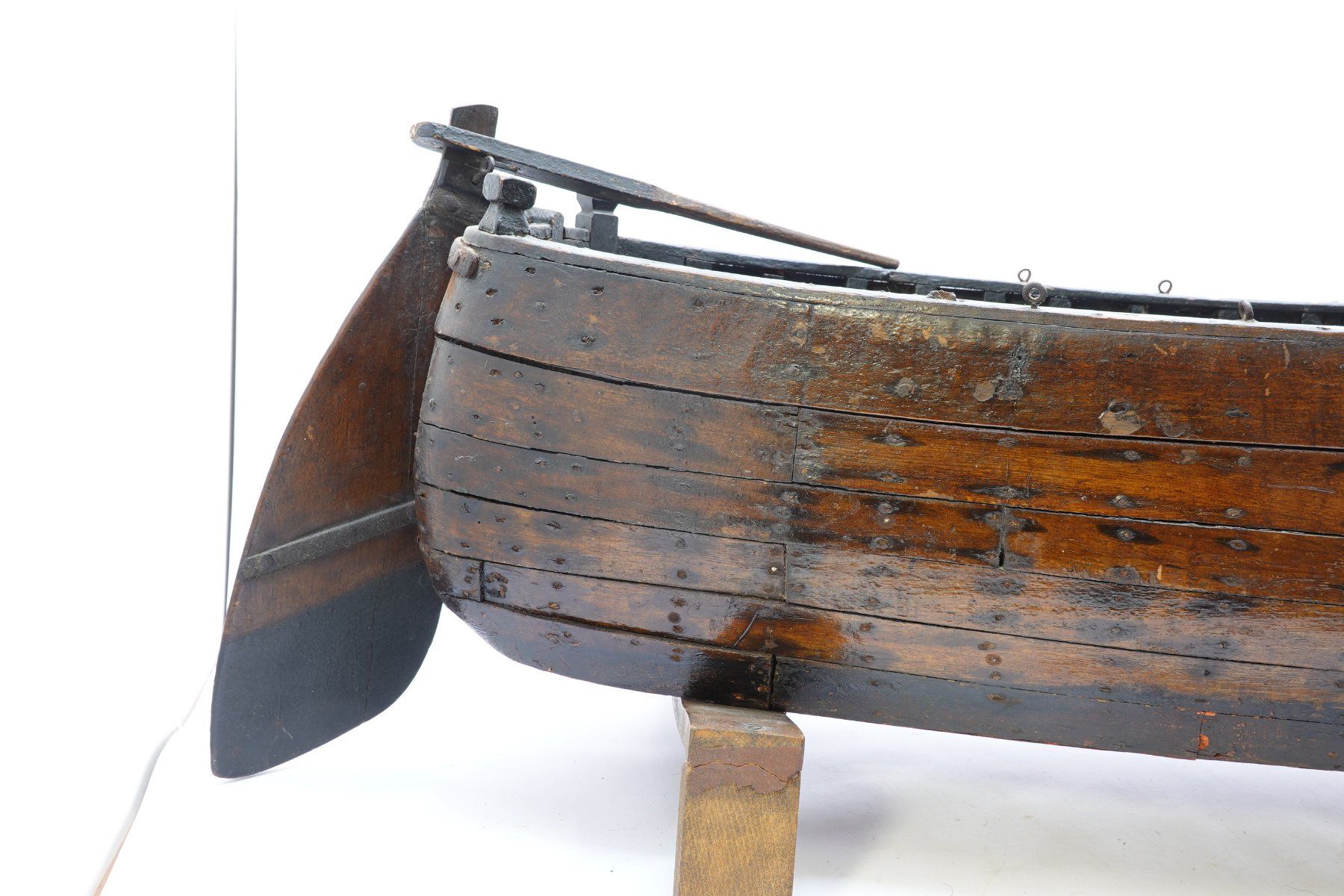 Kit di modellismo & Modellini statici: Antikes Modell Boot Schiff Wikinger? Modellboot Holz Schiff – Usato da Trin venduto da evolrof 2