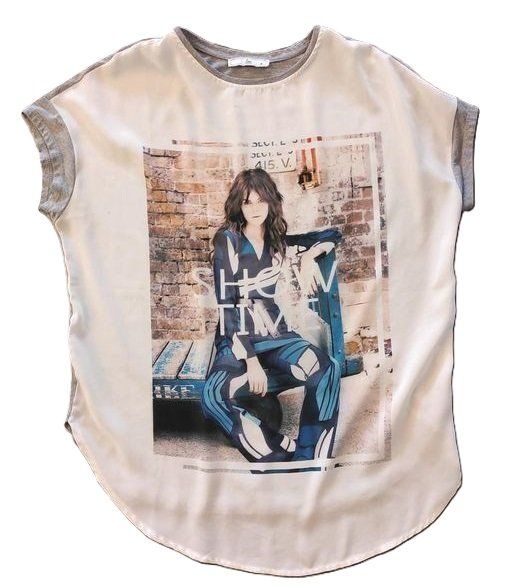 T-shirt: LM T-Shirt Gr. M mit Print – Usato da Füllinsdorf venduto da Sunnebliemli7 2