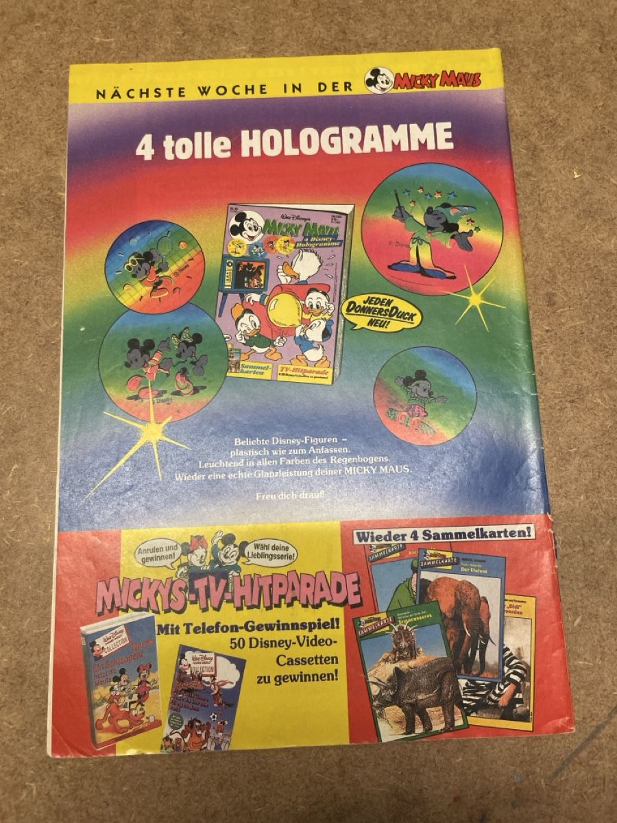 Fumetti: Micky Maus Heft Nr.45 - 1990 – Usato da Therwil venduto da rubininio 1