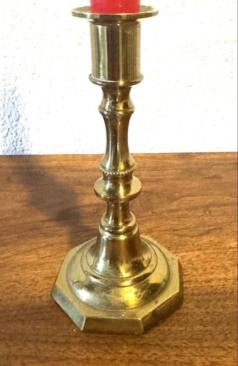 Portacandele: Vintage Kerzenständer aus Messing  – Usato da Balsthal venduto da Narulya 1