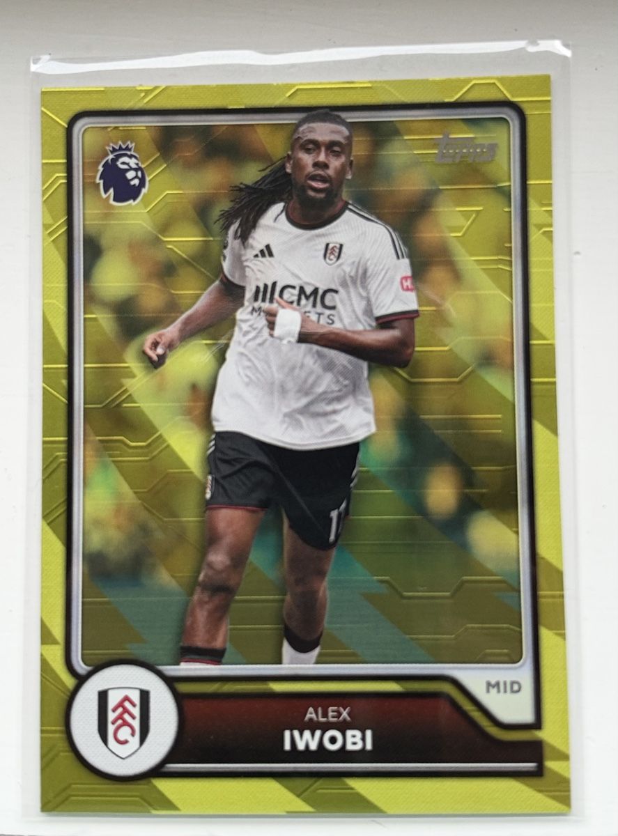 Topps Cartes à collectionner: Alex Iwobi – Neuf (Voir description) à SAXON par Mic_9
