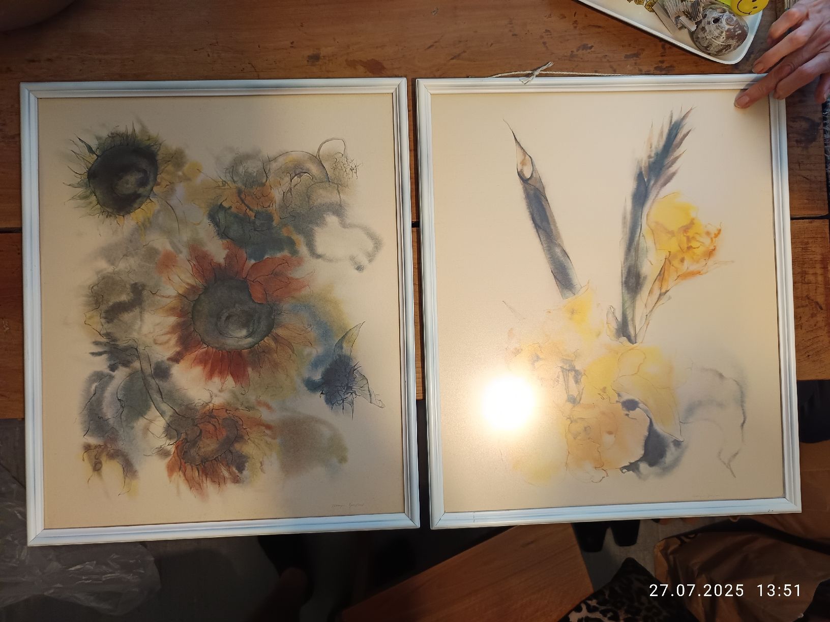 Dipinti: 2er Set vermutlich Aquarelle – Usato da Bergdietikon venduto da Riviera83