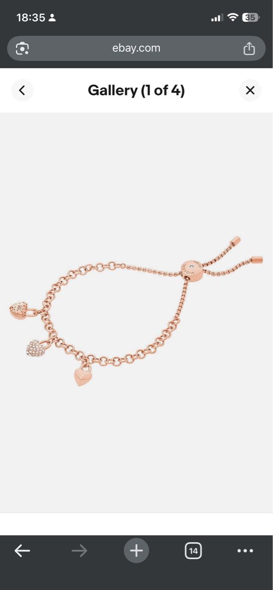 Michael Kors Bracciali & Braccialetti: Michael Kors Armkette Neu – Nuovo (secondo la descrizione) da Schliern b.Köniz venduto da Nikk0tin