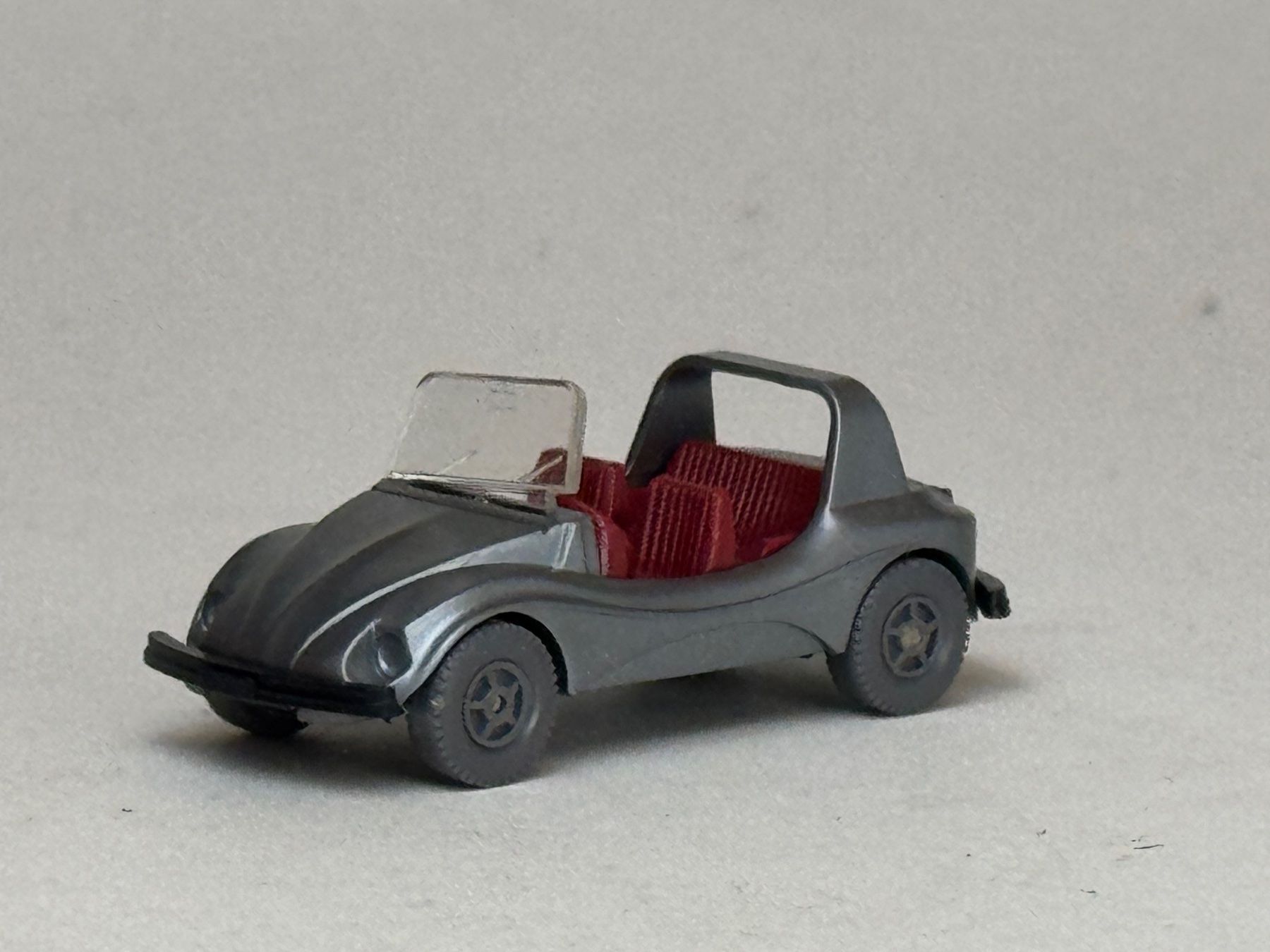 Wiking Modellini d'auto: GB- Wiking VW Käfer Buggy silbern – Usato da Elm venduto da Wikmtz
