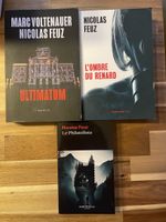 Livres Nicolas Feuz, Marc Volt, lot de 3 Romans policiers