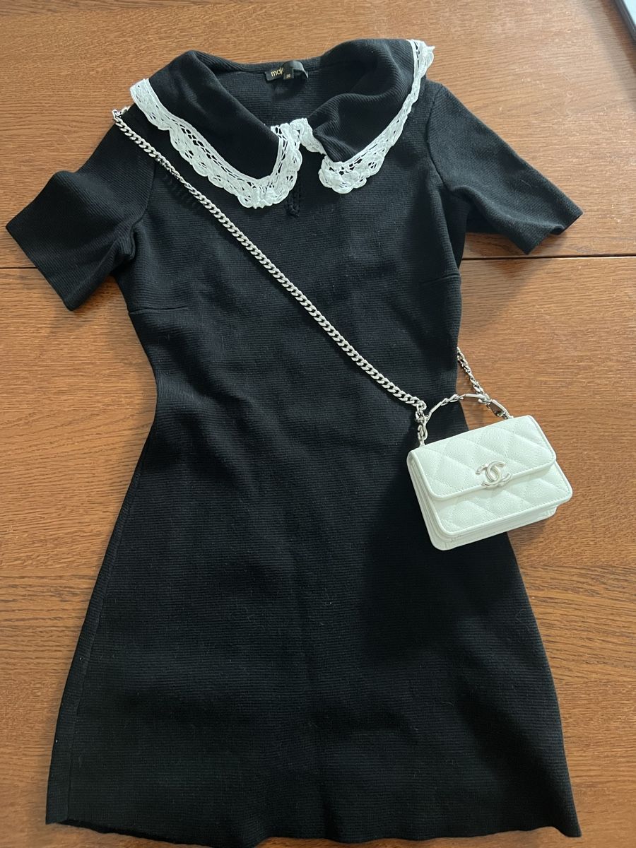 Maje Vestiti: Schwarzer Kleid von Maje 36/S – Usato da Zürich venduto da jia_57tp