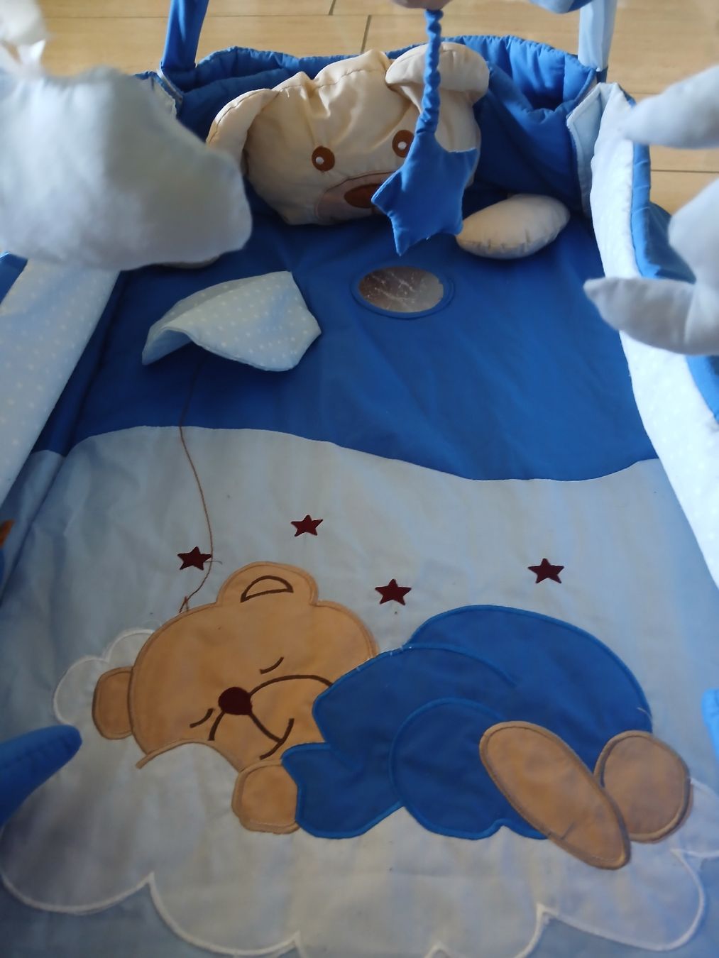 Tappeto da gioco: Spieldecke Baby Bär blau mit Spielbogen – Usato da Berikon venduto da pil_thm8 3