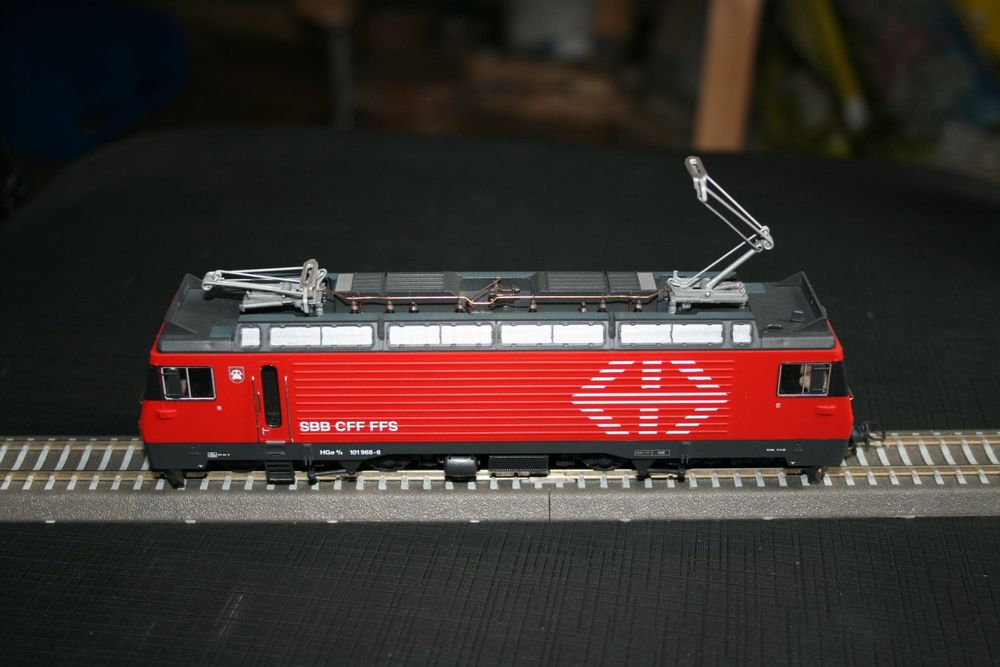 Bemo 1262 418 SBB Brünig HGe 4 4 101 968 rot digital Kaufen auf Ricardo