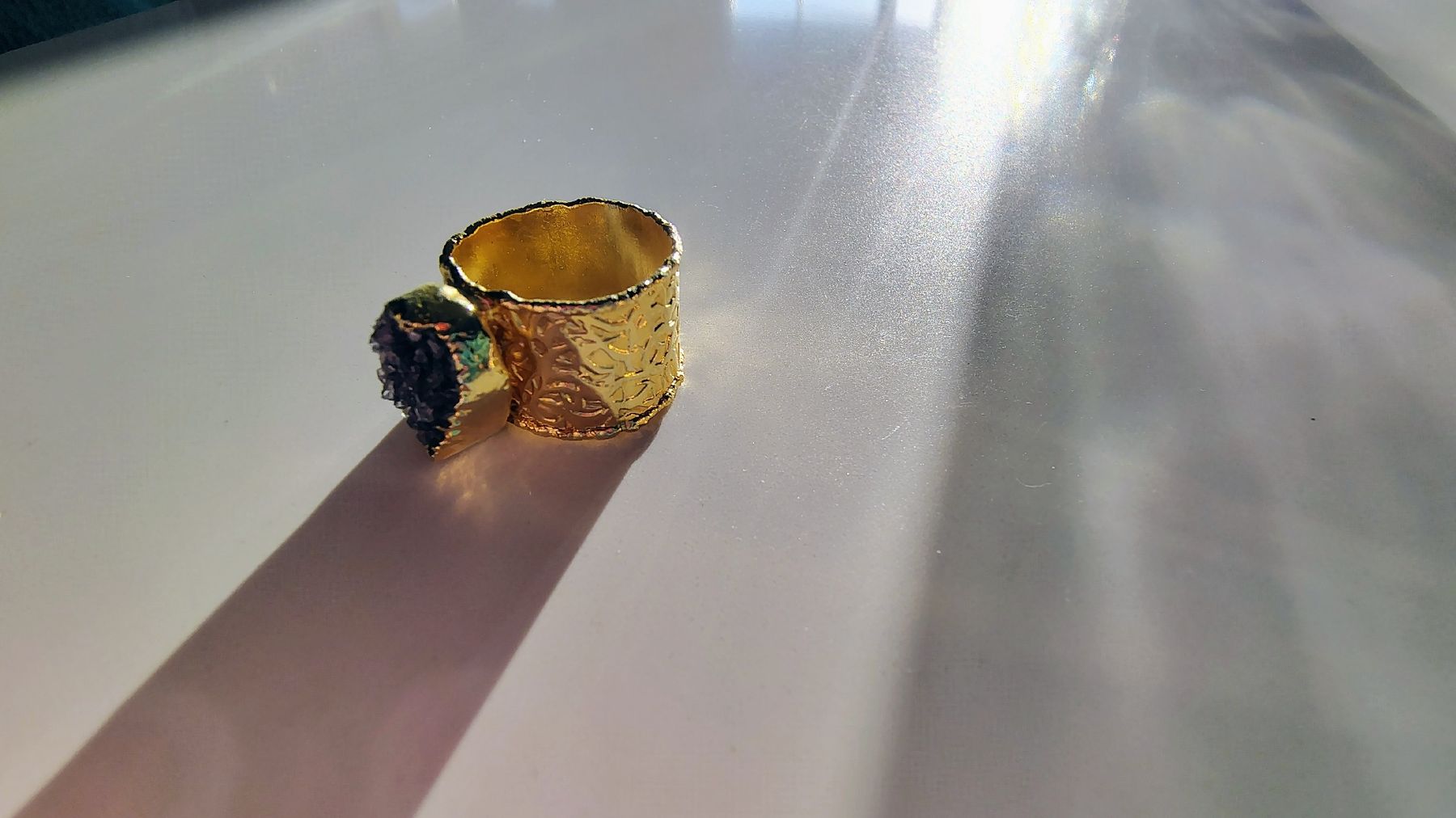Bagues: Bague ajustable style Boho achetée chez créatrice en italie – Neuf (Voir description) à Puidoux par Sophia70 1