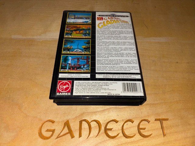 Sega Giochi: Global Gladiators McDonalds Mega Drive Sega – Usato da Steinach venduto da Gamecet 2