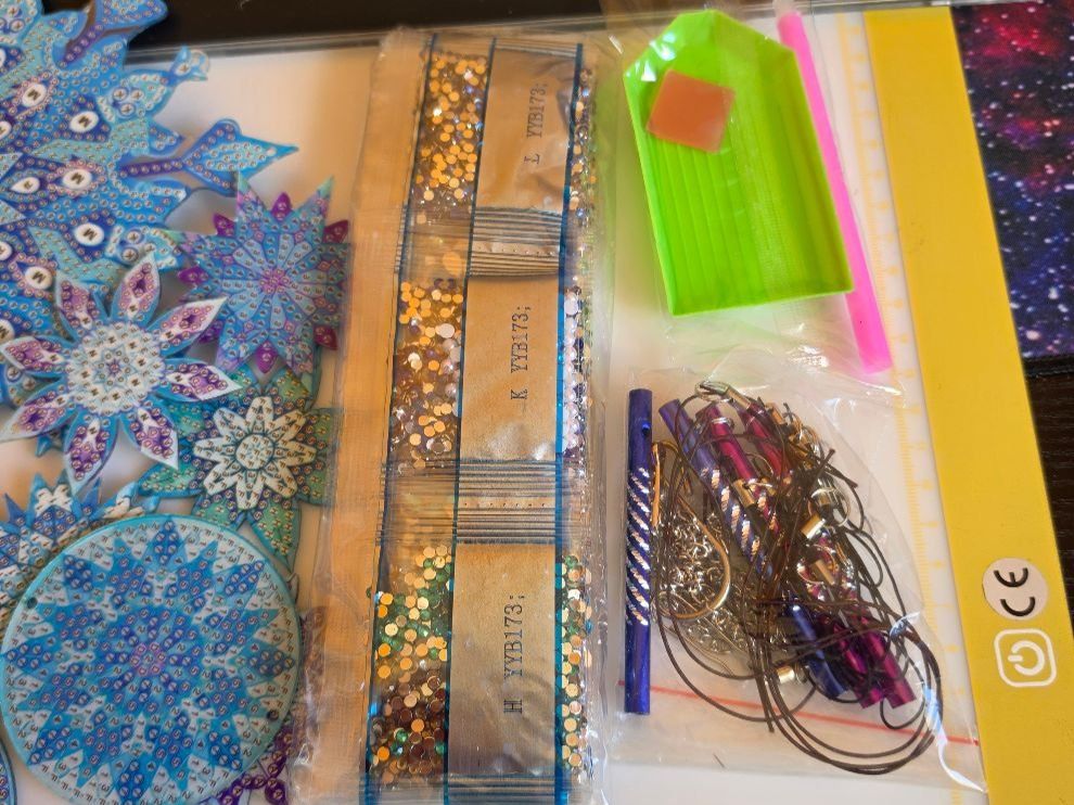 Kit bricolage: DIAMOND PAINTING STERNEN MOBILE – Nuovo e nell'imballaggio originale da Dintikon venduto da bonita099 1