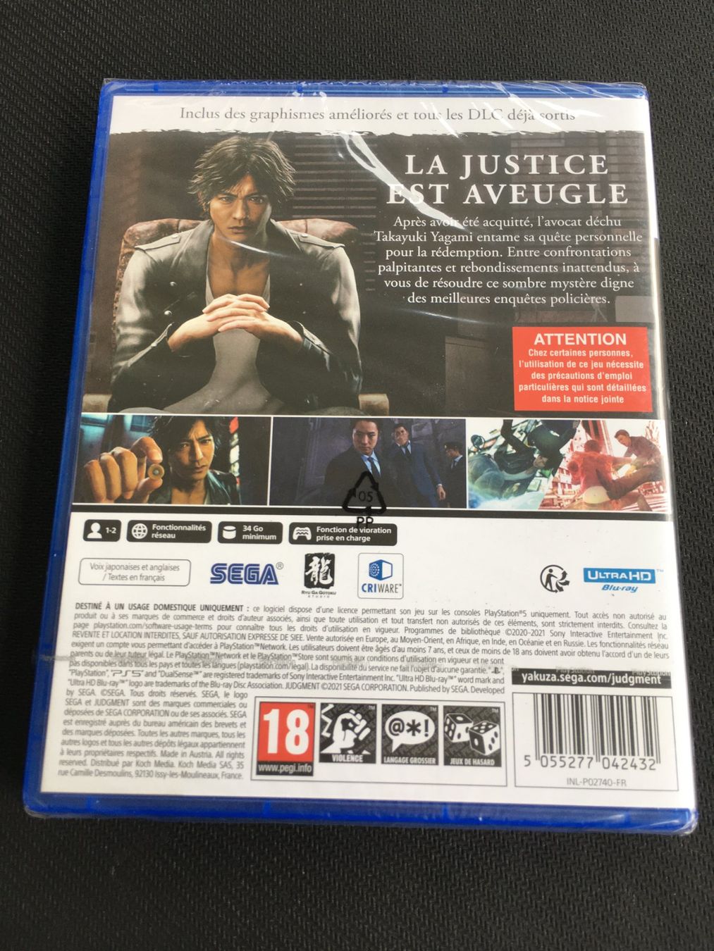 Sony Giochi: Judgment -  PS5 / Playstation 5 (Neu/Sealed) – Nuovo e nell'imballaggio originale da St.Gallen venduto da sjosjo 1