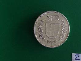 5  francs 1939 Jolie
