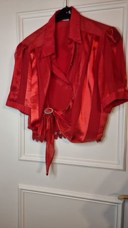 Vintage New Style Exclusive Bluse Größe 40