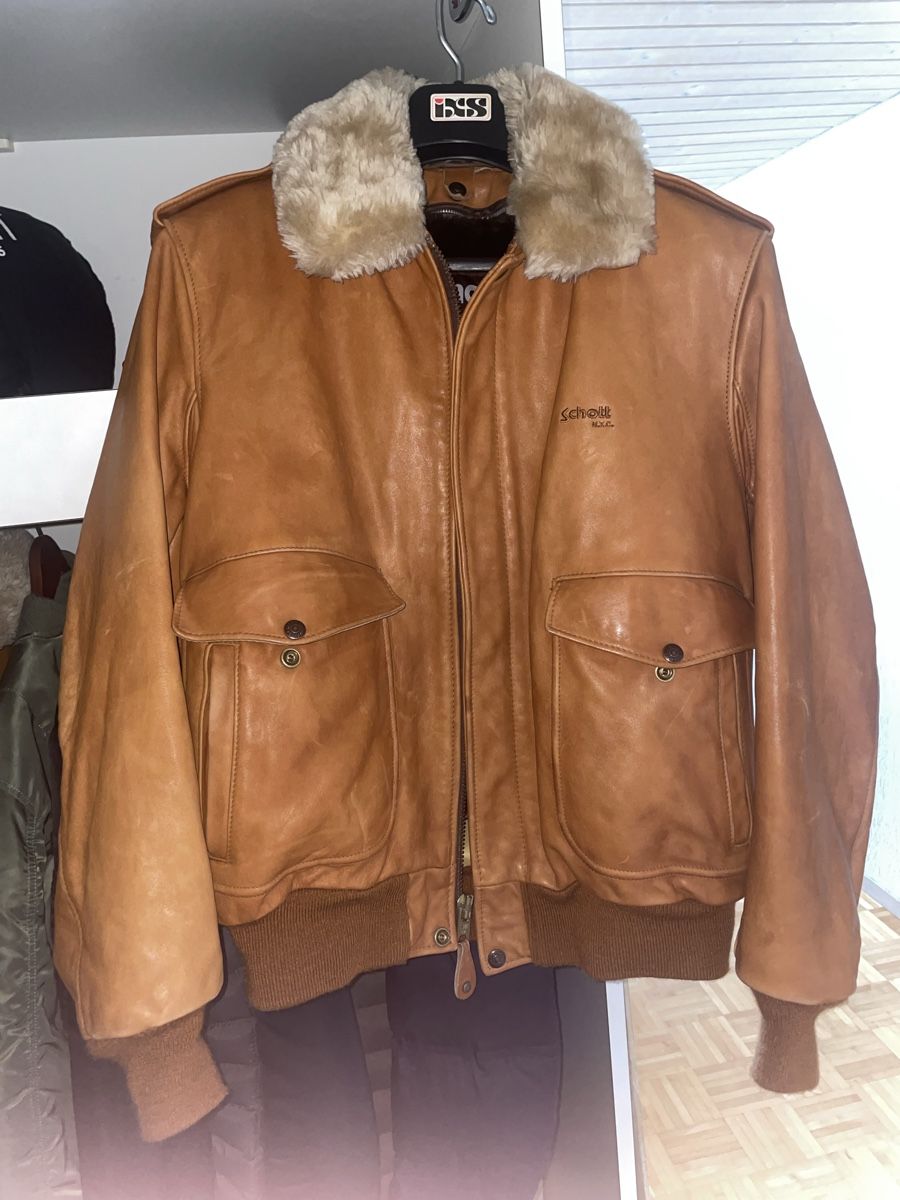 Schott Giacche: Blouson aviateur Schott édition limitée 184sm – Usato da Villars-sur-Glâne venduto da Tos_45 2