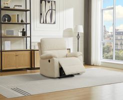 NEW Recliner armchair in Beige