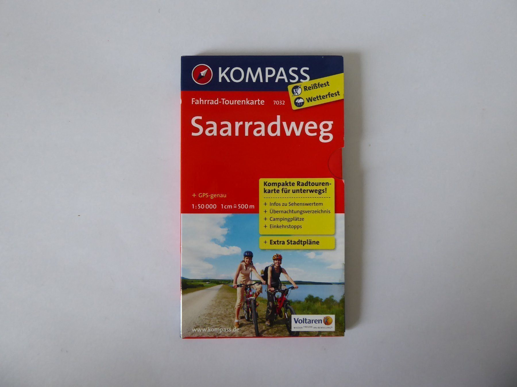 Libri: Praktischer Saarradweg Kompass, fast neu – Usato da Turbenthal venduto da Panau