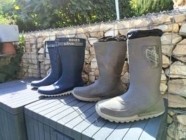 Bottes (gummistiefel) Regen König et Spirale Jock en 41