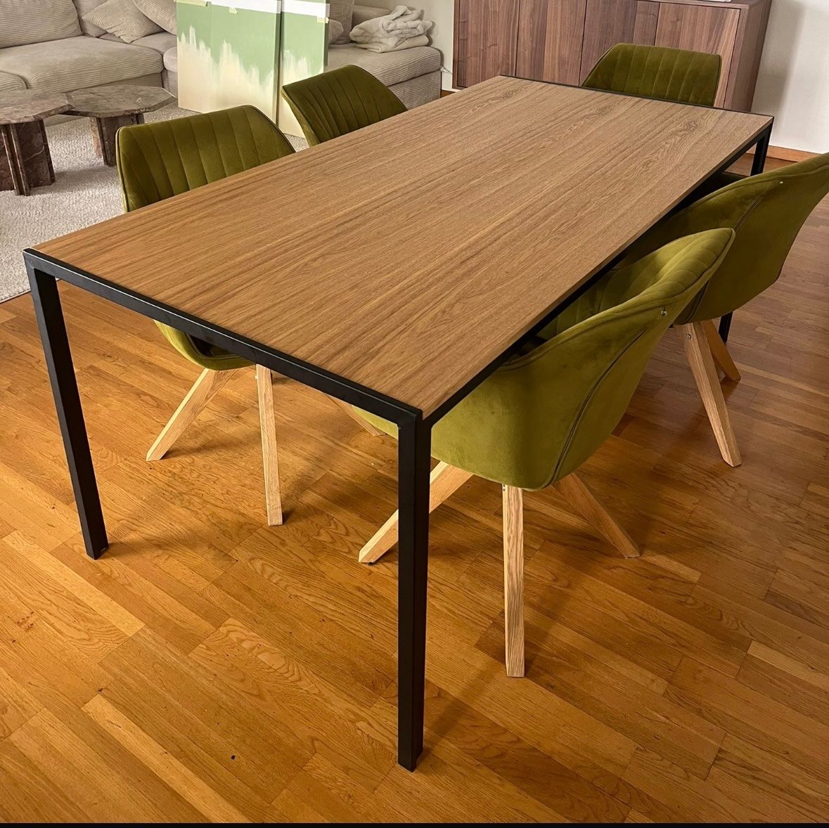 Tavoli: Tisch Holz & Metall | Esstisch – Nuovo (secondo la descrizione) da Zürich venduto da hel_jk5l 2