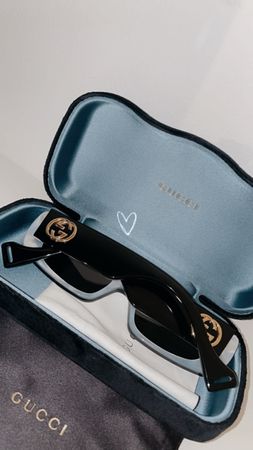 Original Gucci Sonnenbrille Schwarz, Top Zustand!