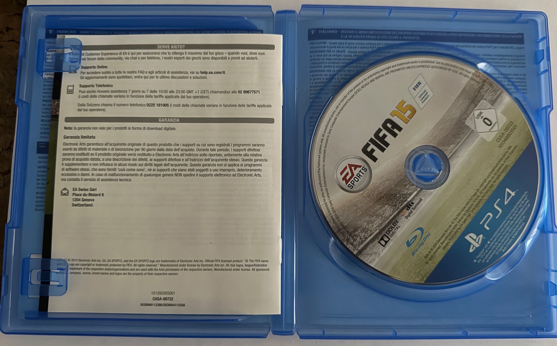 Sony Giochi: FIFA 15 PS4 Spiel – Usato da Winterthur venduto da Seister 1