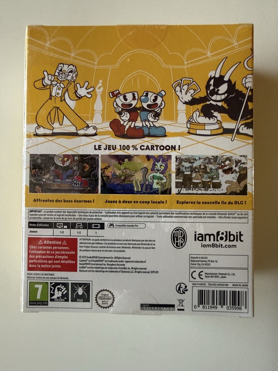 Giochi: Cuphead - Édition Limitée - Figurine Nintendo Switch – Nuovo e nell'imballaggio originale da Chavornay venduto da brunodasilva87 1