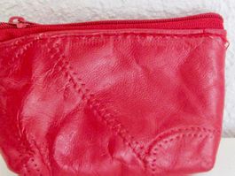 PETITE BOURSE STEFANO CUIR ROUGE