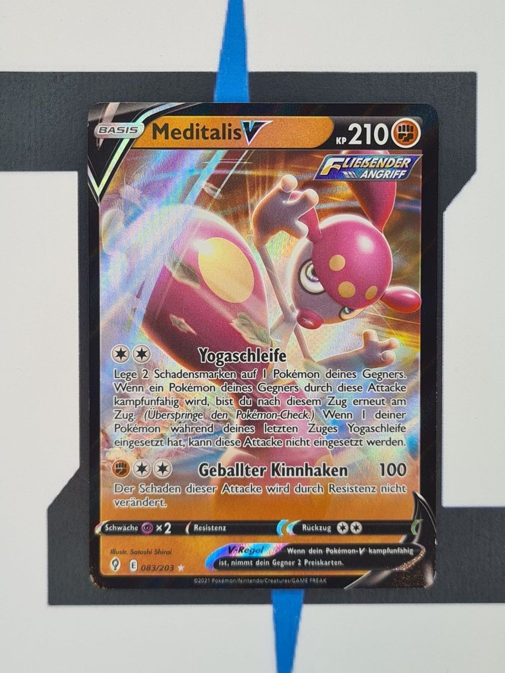 Pokémon Sammelbilder & Trading cards: Meditalis V EVS083 DE NM – Neu (gemäss Beschreibung) aus Basel von Zadoys