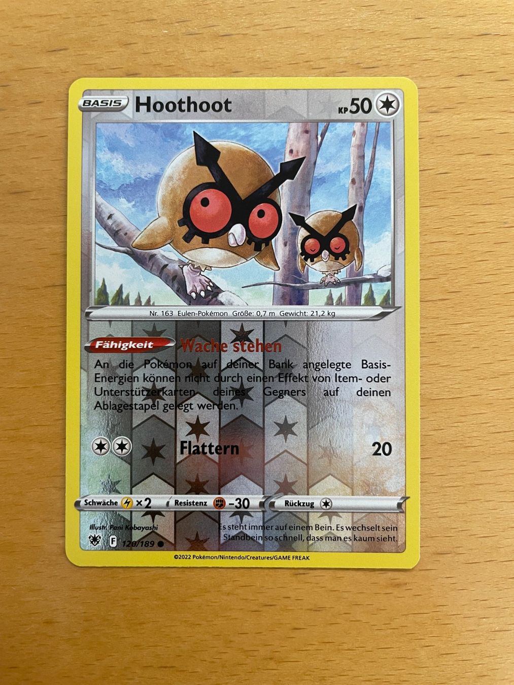 Pokémon Carte collezionabili: Pokemon Hoothoot Reverse (Versand gratis) – Nuovo (secondo la descrizione) da Chur venduto da Angerson