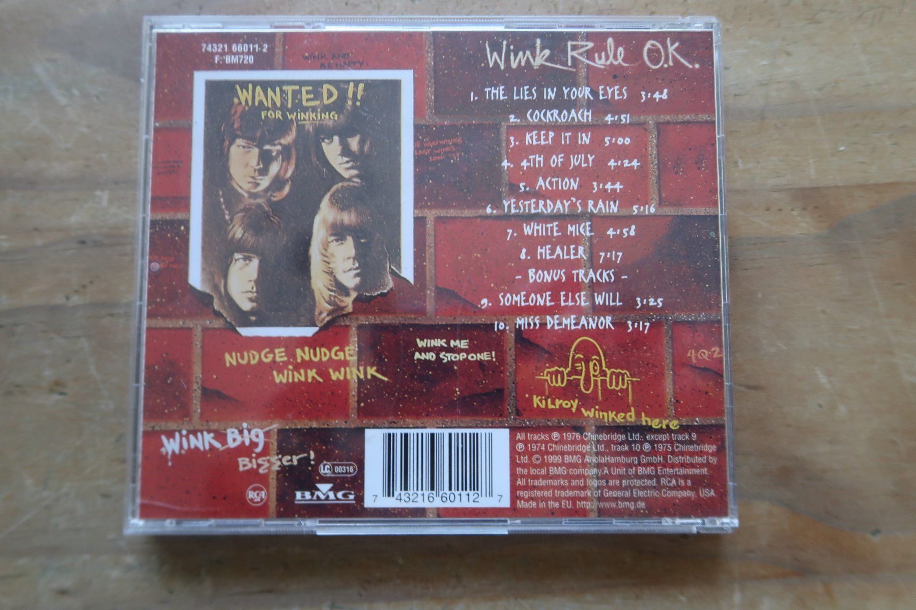 CD: THE SWEET - GIVE US A WINK - CD – Usato da Basel venduto da Patiscat 1