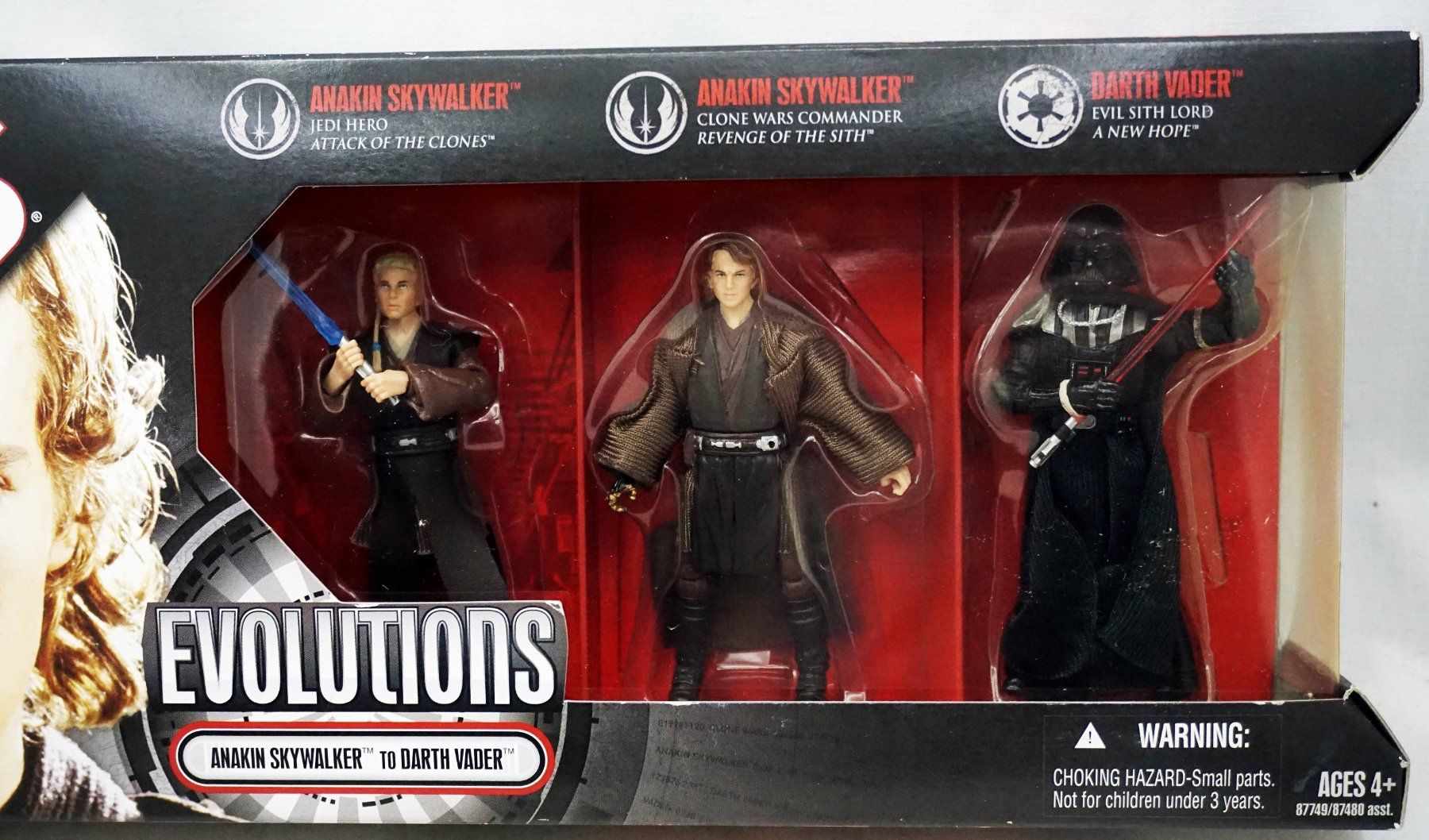 Star Wars Carte collezionabili: STAR WARS EVOLUTIONS ANAKIN SKYWALKER TO DARTH VADER 2007 – Nuovo e nell'imballaggio originale da Lugano venduto da YouWantUS 1