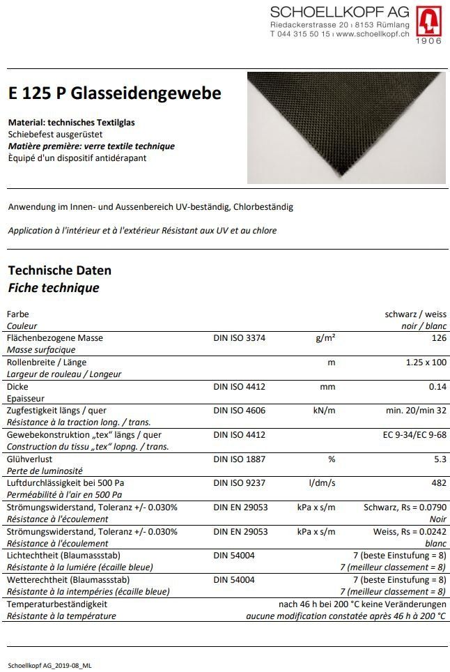 Lackretusche & Schutzfolien: Glasseidengewebe E125P für Lärmschutzwand – Neu (gemäss Beschreibung) aus Leuzigen von kweb53 5