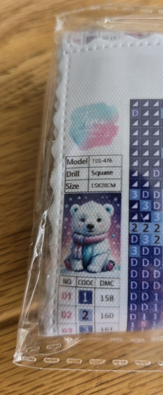 Kit bricolage: Diamond Painting Bild Eisbär 15x20cm – Nuovo e nell'imballaggio originale da Arisdorf venduto da slangel
