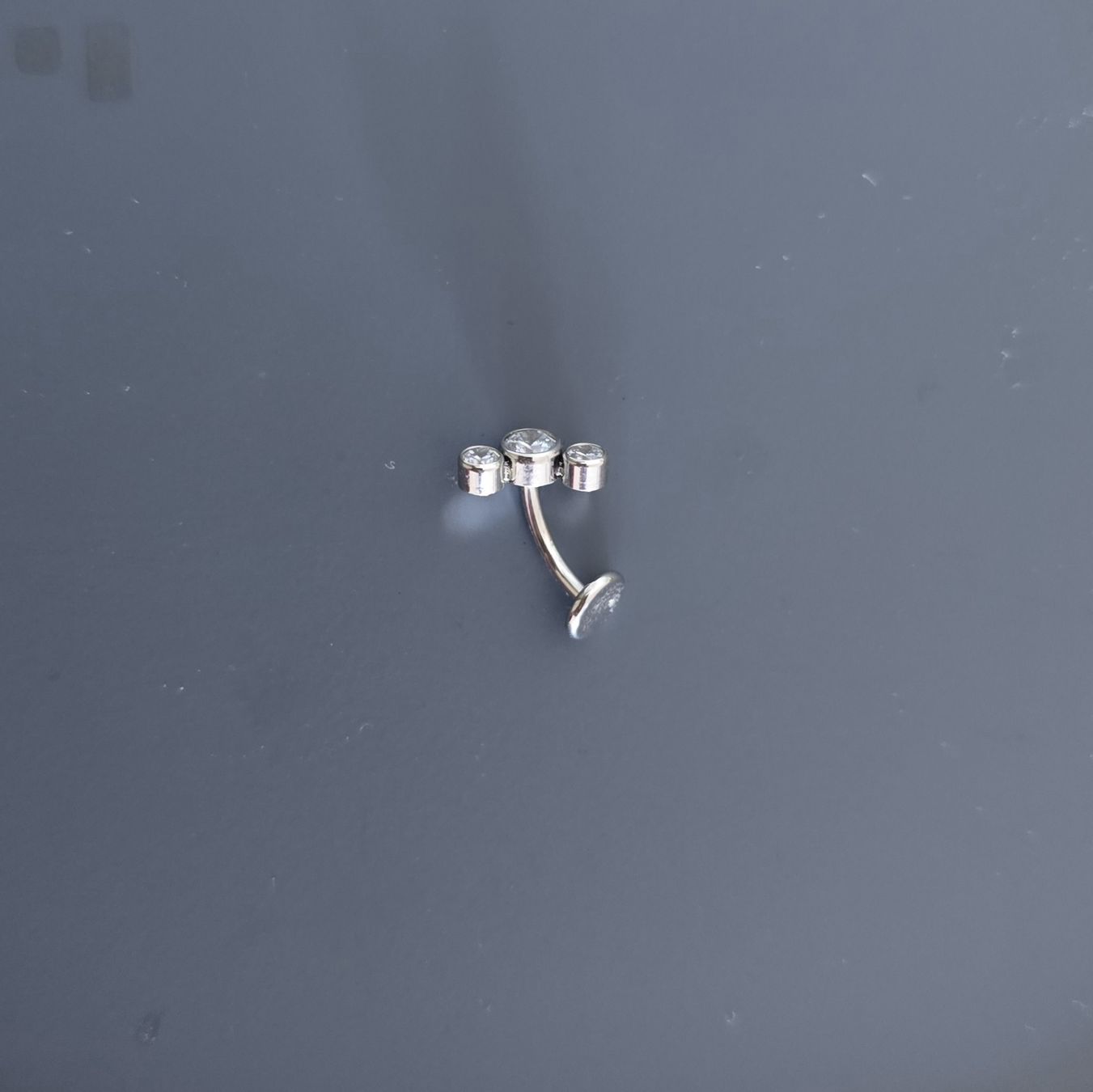 Gioielli per piercing: Schwebendes Bauchnabelpiercing mit Innengewinde – Nuovo (secondo la descrizione) da Bassersdorf venduto da angi_m
