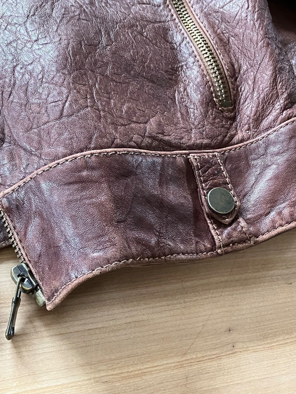 Giacche: Lederjacke braun Herren Echtleder – Usato da Winterthur venduto da Jannis01 4