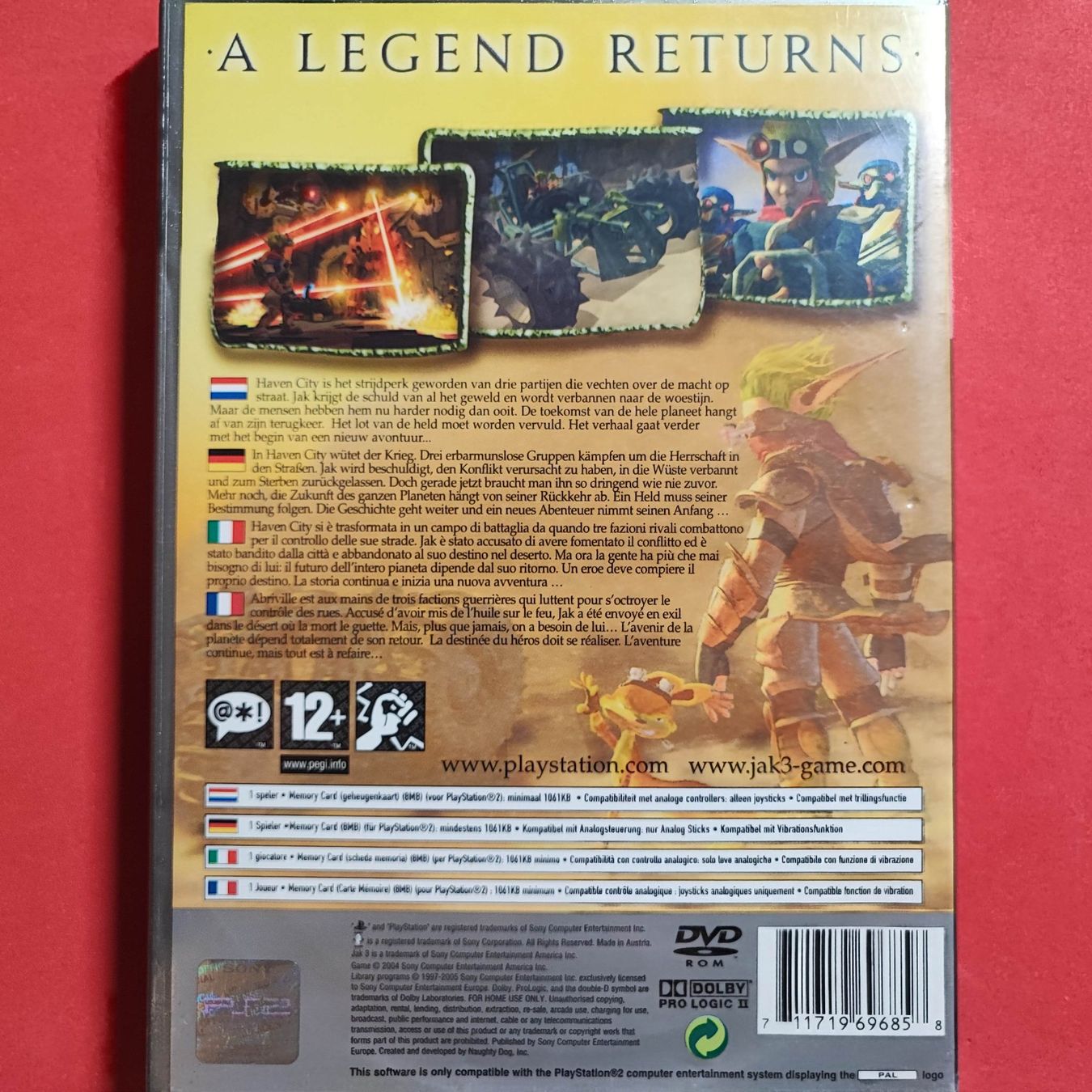 Sony Spiele: JAK 3 - PS2 – Gebraucht aus Dübendorf von  1