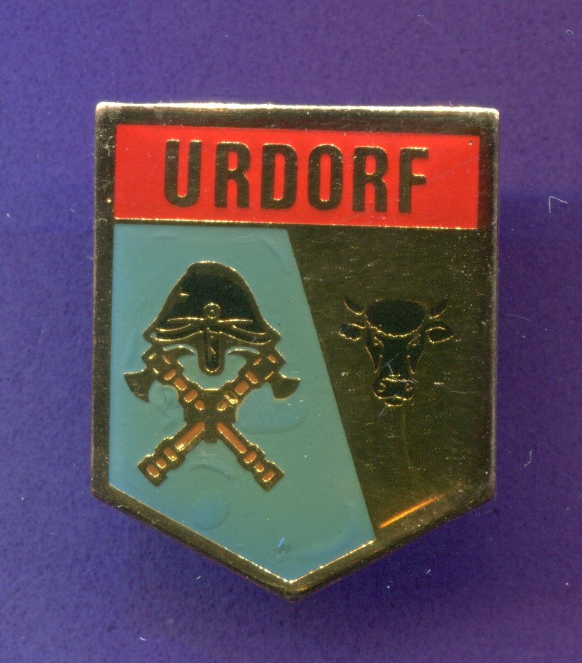 Placchette & Badge: Feuerwehr  URDORF – Usato da Winterthur venduto da Sammleroase