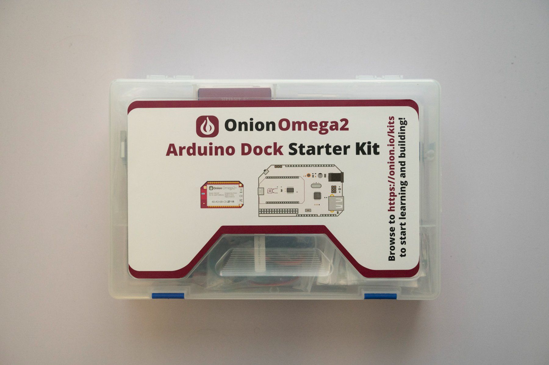 Arduino Componenti elettronici: Onion Omega 2+ Arduino Dock Starter Kit – Nuovo e nell'imballaggio originale da Zürich venduto da Monokey