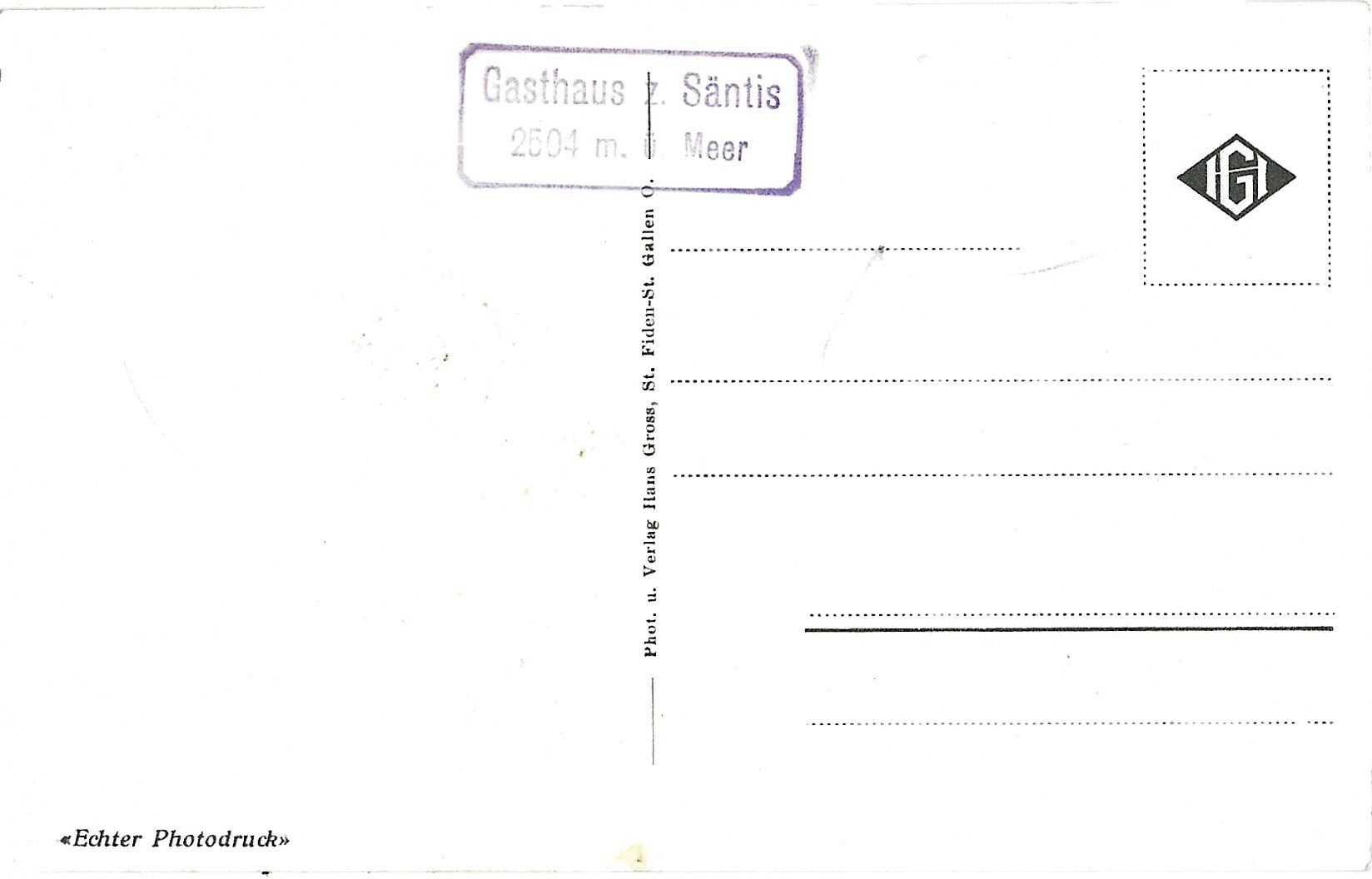 Cartes postales: 11631   Säntis-Schwebebahn – D'occasion à Bütschwil par Jackson1A 1