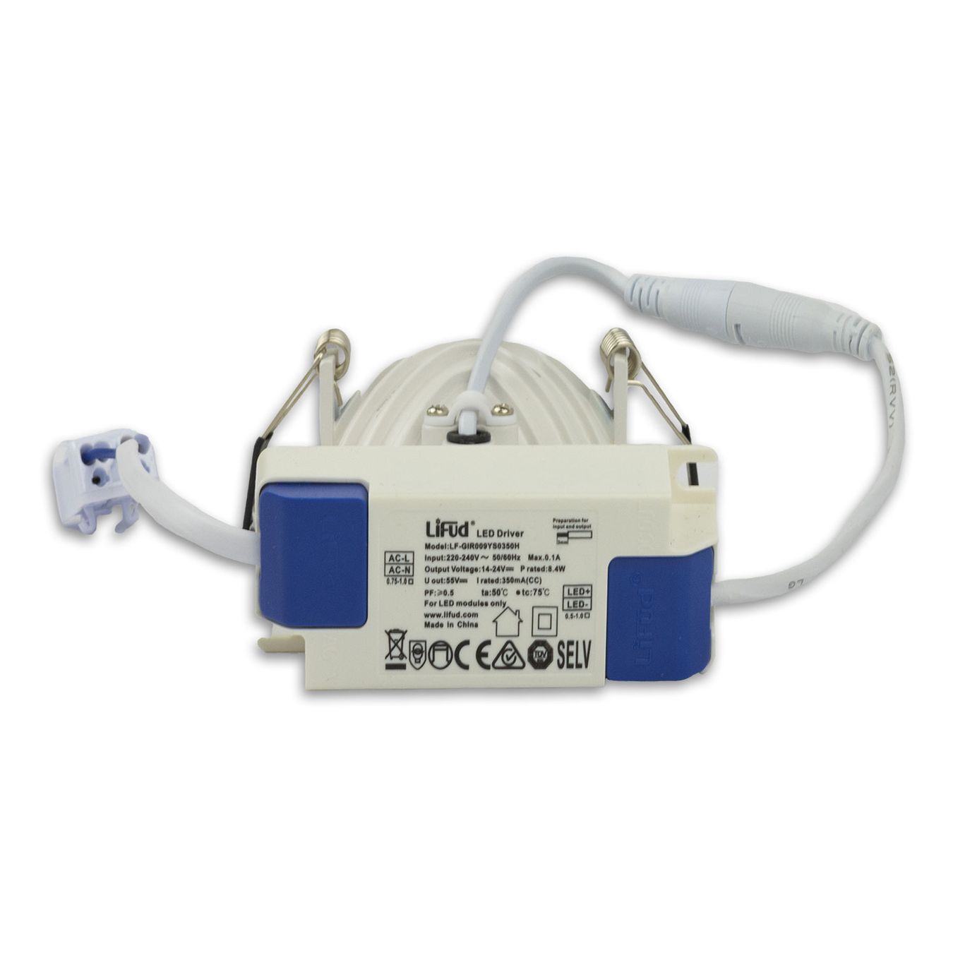 Lampade: LED Einbaustrahler, Weiss, 11 cm Ø – Nuovo (secondo la descrizione) da Kreuzlingen venduto da Smart-Light 1