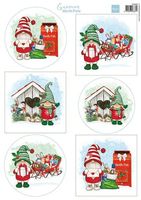 3D Schnittbogen Gnomes North Pole