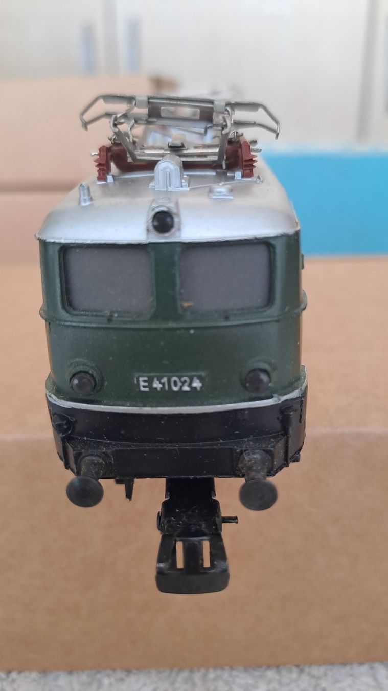 Märklin Modellini di ferrovie: Märklin E Lok E41024 H0 WS/40 – Usato da Winterthur venduto da Riebeli333 4