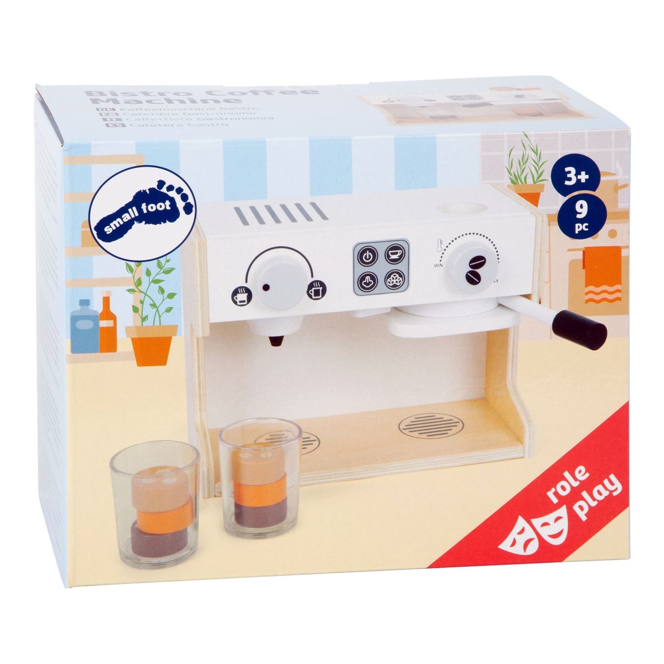 Giocattoli: Kaffeemaschine Gastro - Rollenspielzeug – Nuovo e nell'imballaggio originale da Wettingen venduto da Swala 1