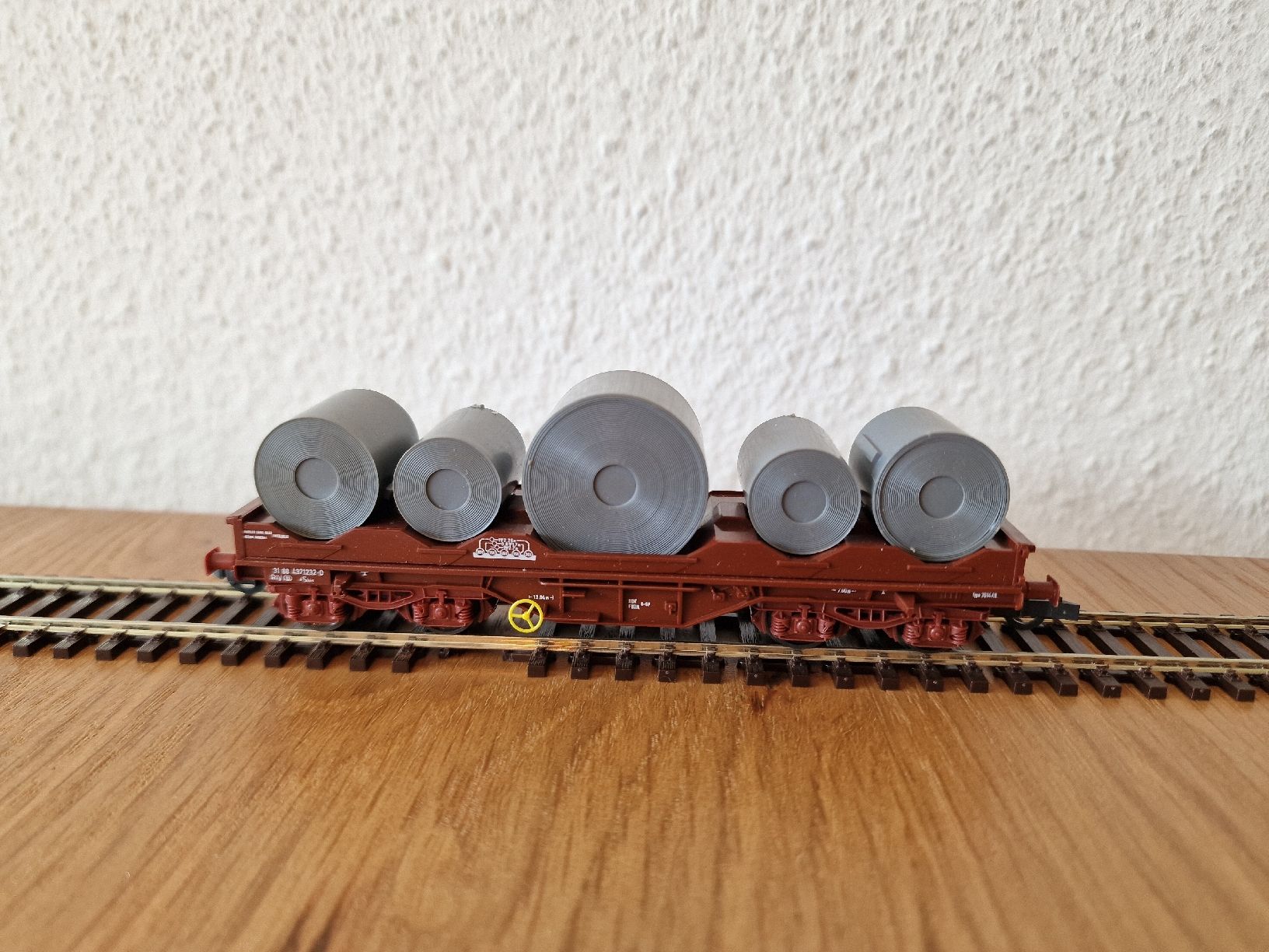 Roco Trains électriques: SNCB Schwerlastwagen mit Rollen H0 – D'occasion à Matten b. Interlaken par lor_hr9w